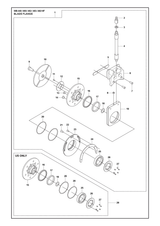 Husqvarna 587171401 onderdelentekening - positie 5