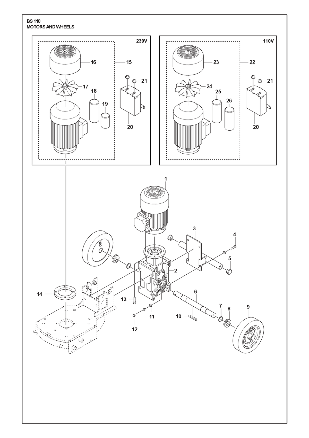 Husqvarna 534804904 onderdelentekening - positie 2