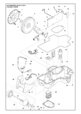 Husqvarna 575640501 onderdelentekening - positie 7