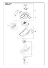 Husqvarna 537572601 onderdelentekening - positie 3