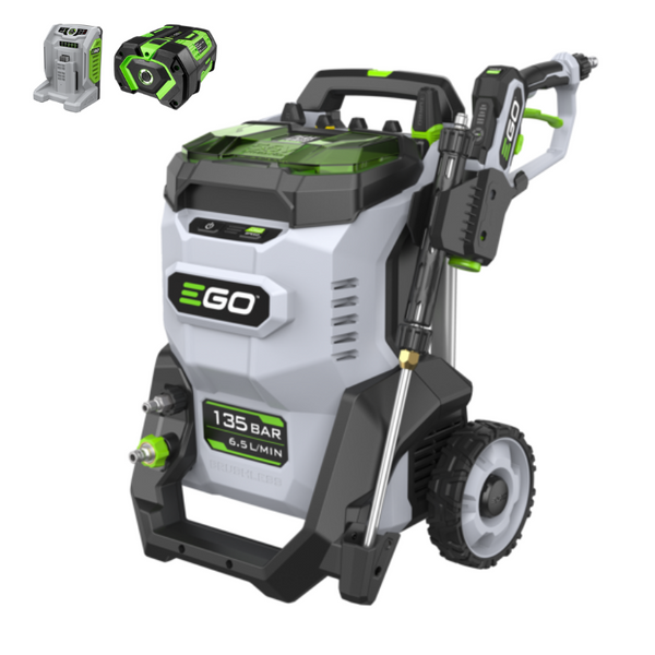 EGO HPW2000E-K2757 Accu Hogedrukreiniger Incl. 2x Accu en 1x Lader