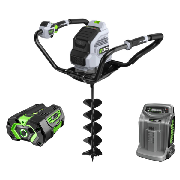 EGO PHA704E Accu Motorgrondboor Incl. Accu, Lader en Boor