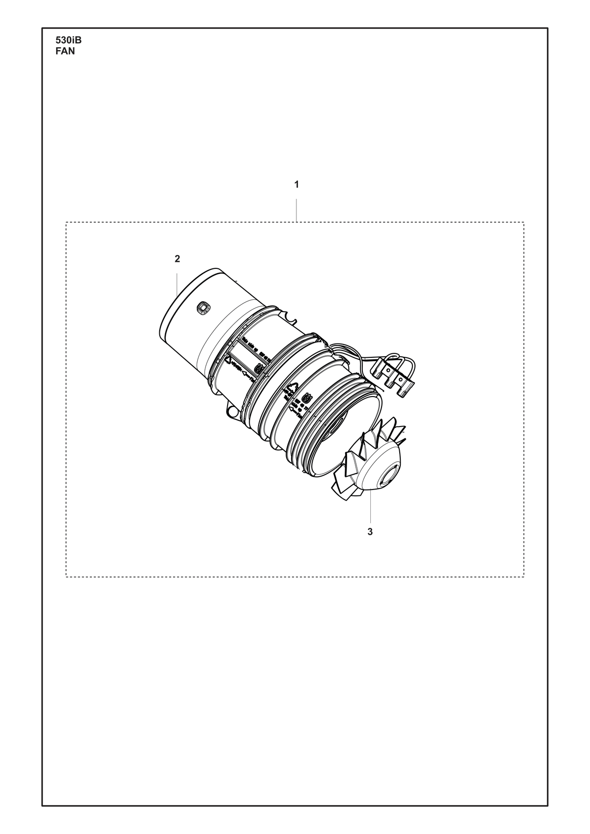 Husqvarna 546982401 onderdelentekening - positie 1