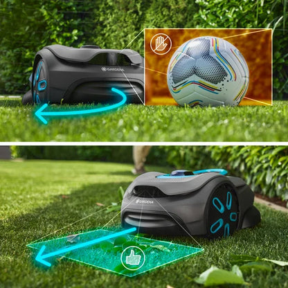 GARDENA smart SILENO sense 400 m² robotmaaier (virtueel draad)-keizers.nu