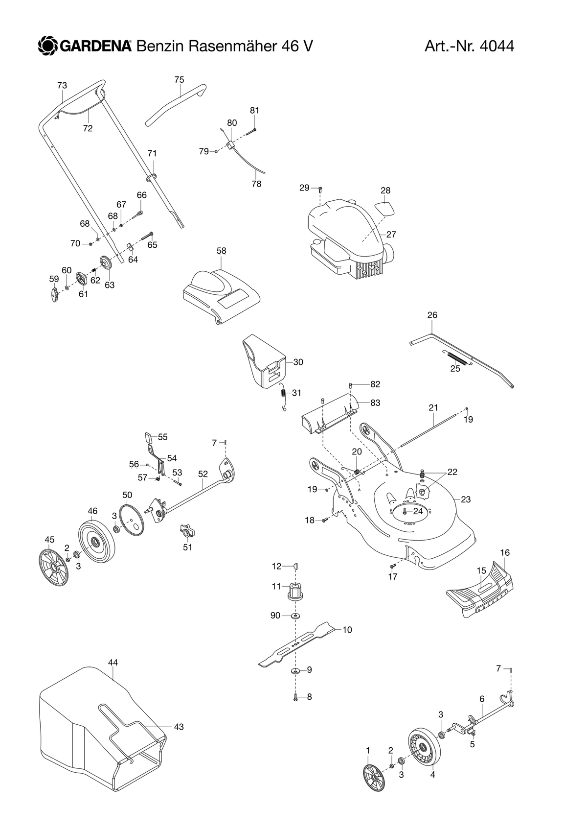Husqvarna 531212710 onderdelentekening - positie 29