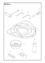 Husqvarna 506689501 onderdelentekening - positie 3