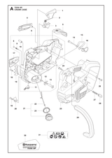 Husqvarna 578229002 onderdelentekening - positie 30
