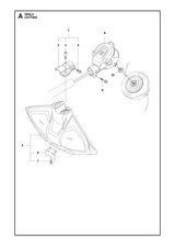 Husqvarna 503202007 onderdelentekening - positie 3