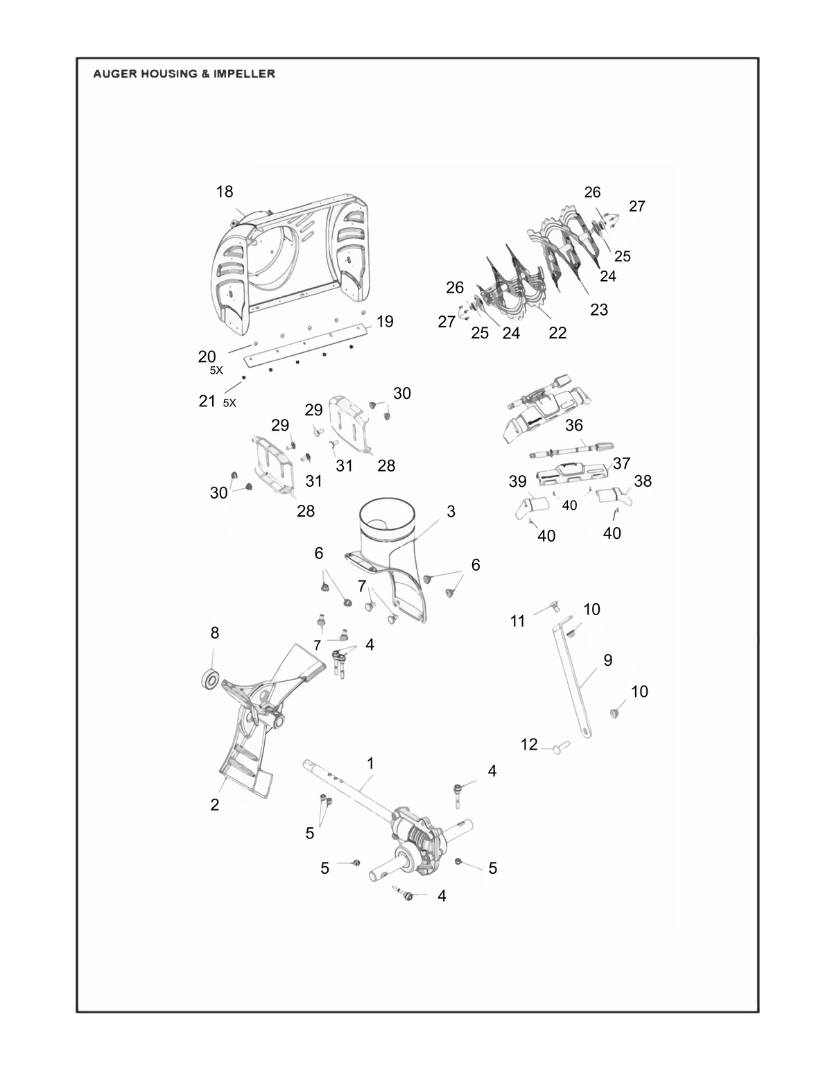 Husqvarna 588610238 onderdelentekening - positie 18