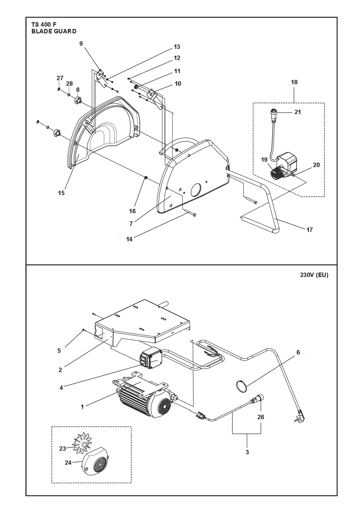 Husqvarna 543075105 onderdelentekening - positie 10
