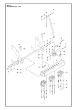 Husqvarna 533512101 onderdelentekening - positie 8