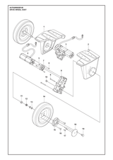Husqvarna 548576801 onderdelentekening - positie 4