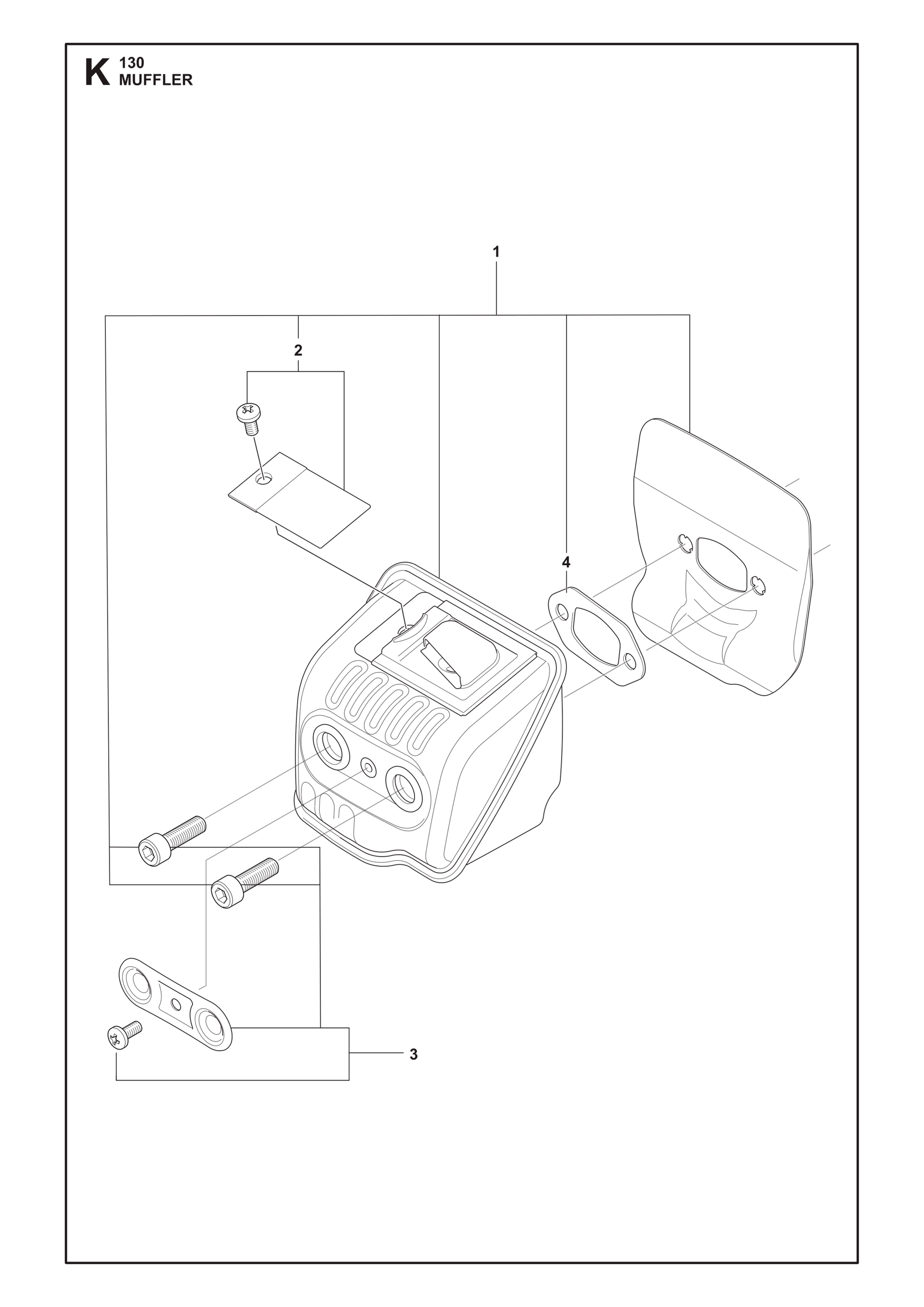Husqvarna 501619501 onderdelentekening - positie 4