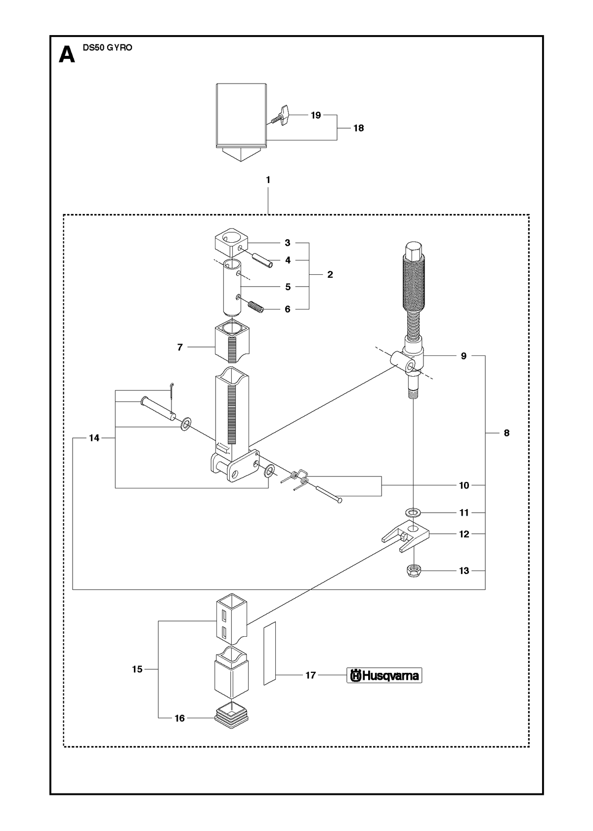 Husqvarna 531140616 onderdelentekening - positie 12
