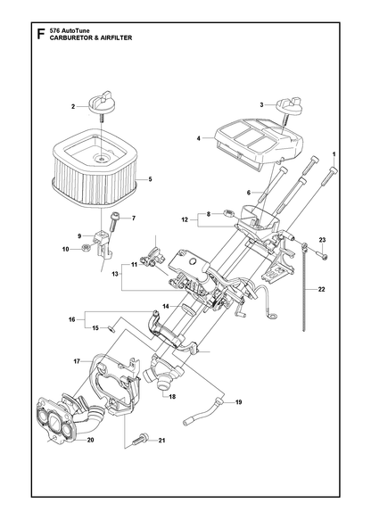 Husqvarna 503203901 onderdelentekening - positie 6