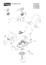 Husqvarna 512803105 onderdelentekening - positie 8