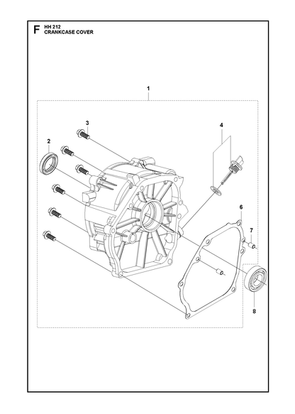 Husqvarna 588002801 onderdelentekening - positie 7