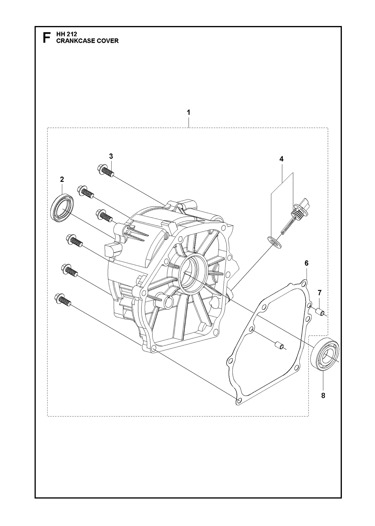 Husqvarna 588002701 onderdelentekening - positie 6