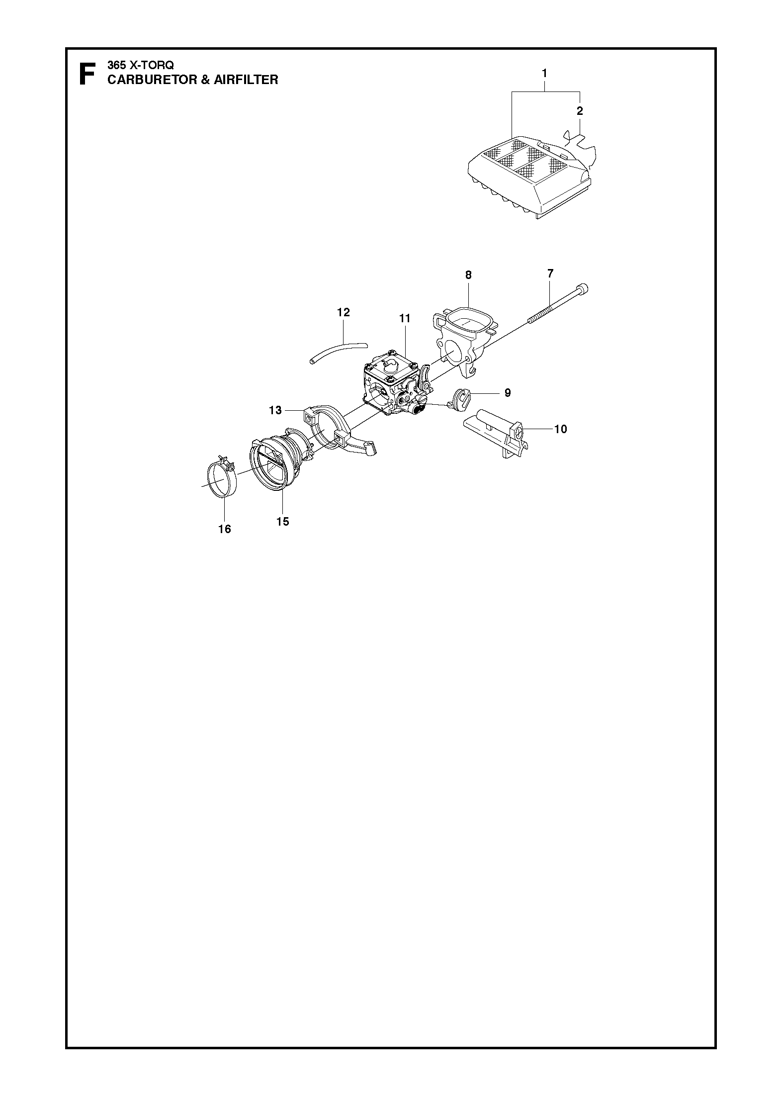 Husqvarna 503684101 onderdelentekening - positie 9