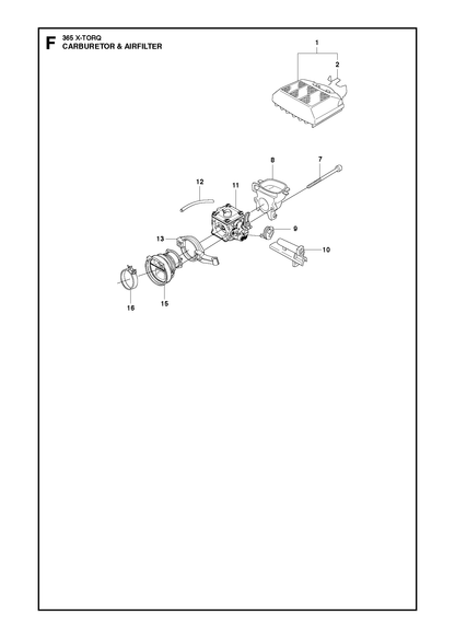Husqvarna 503684101 onderdelentekening - positie 9