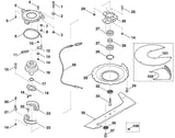 STIHL 6395-162-2000 aanslagplaat positie 18 technische tekening