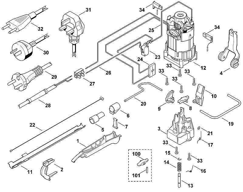 STIHL 9460-624-0320 borgring 3,2 positie 15 technische tekening