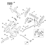 STIHL 6375-700-2710 klep compl. positie 33 technische tekening