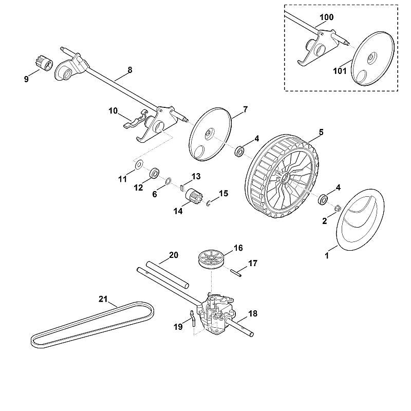 STIHL 6375-700-2417 as positie 8 technische tekening