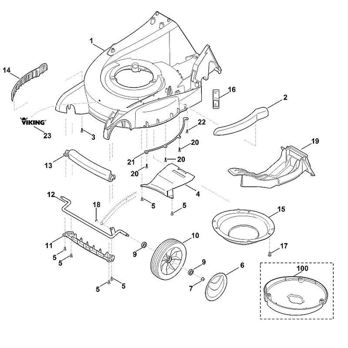 STIHL 9039-488-0964 snijbout M5x12 positie 22 technische tekening