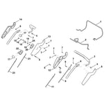 STIHL 6375-182-1316 helft behuizing positie 13 technische tekening