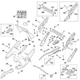 STIHL 6375-700-2715 klep compl. positie 33 technische tekening