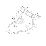 STIHL 0000-791-9500 rubberen bus positie 12 technische tekening