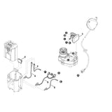 STIHL 6320-440-1900 leiding (zwart) positie 5 technische tekening