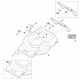 STIHL 9027-068-1260 platkopbout M6x12 positie 9 technische tekening