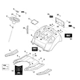 STIHL 6165-967-3820 typeaanduiding MT 4112 S positie 13 technische tekening