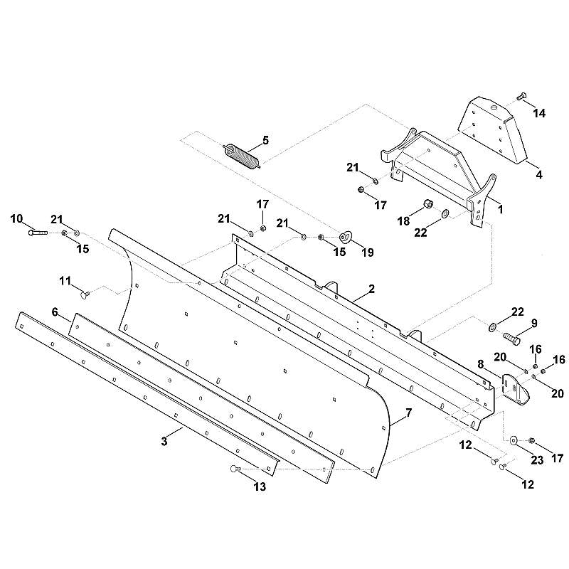 STIHL 6907-731-0220 lijst positie 3 technische tekening