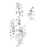 STIHL 9645-945-7539 ronde keerring 11,3x2,2 positie 26 technische tekening