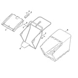 STIHL 6375-700-3100 frame positie 4 technische tekening