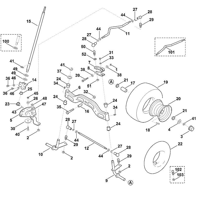 STIHL 6170-763-3410 bus positie 26 technische tekening