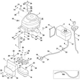 STIHL 6170-350-2730 brandstofslang positie 34 technische tekening