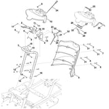 STIHL 6170-440-1950 leiding positie 29 technische tekening