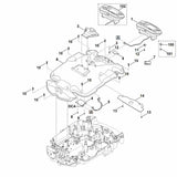 STIHL 6309-967-0160 typeplaatje MI 632.0 P positie 7 technische tekening