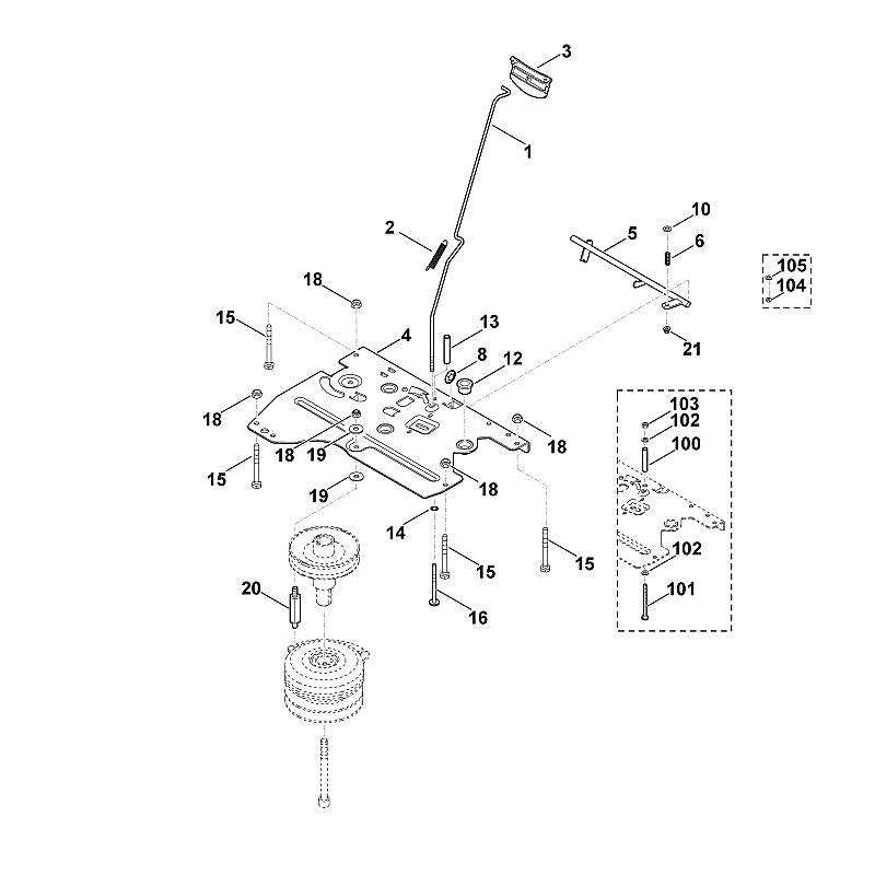 STIHL 6170-704-1810 pen positie 20 technische tekening