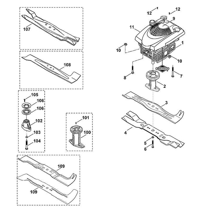 STIHL 9104-003-0820 bout IS P4x30 positie 12 technische tekening
