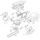 STIHL 0000-704-5800 kettingslot 1/2"x3/16" positie 1 technische tekening