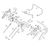 STIHL 6375-180-1130 gaskabel positie 26 technische tekening