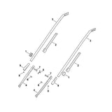 STIHL 6340-706-6600 geleiding positie 2 technische tekening