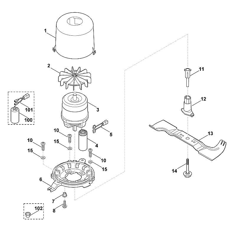 STIHL 6364-702-5000 messenbus positie 12 technische tekening