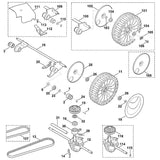 STIHL 6375-700-0402 wiel compl. 230 positie 11 technische tekening