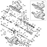 STIHL 0011-992-5505 keerring positie 81 technische tekening